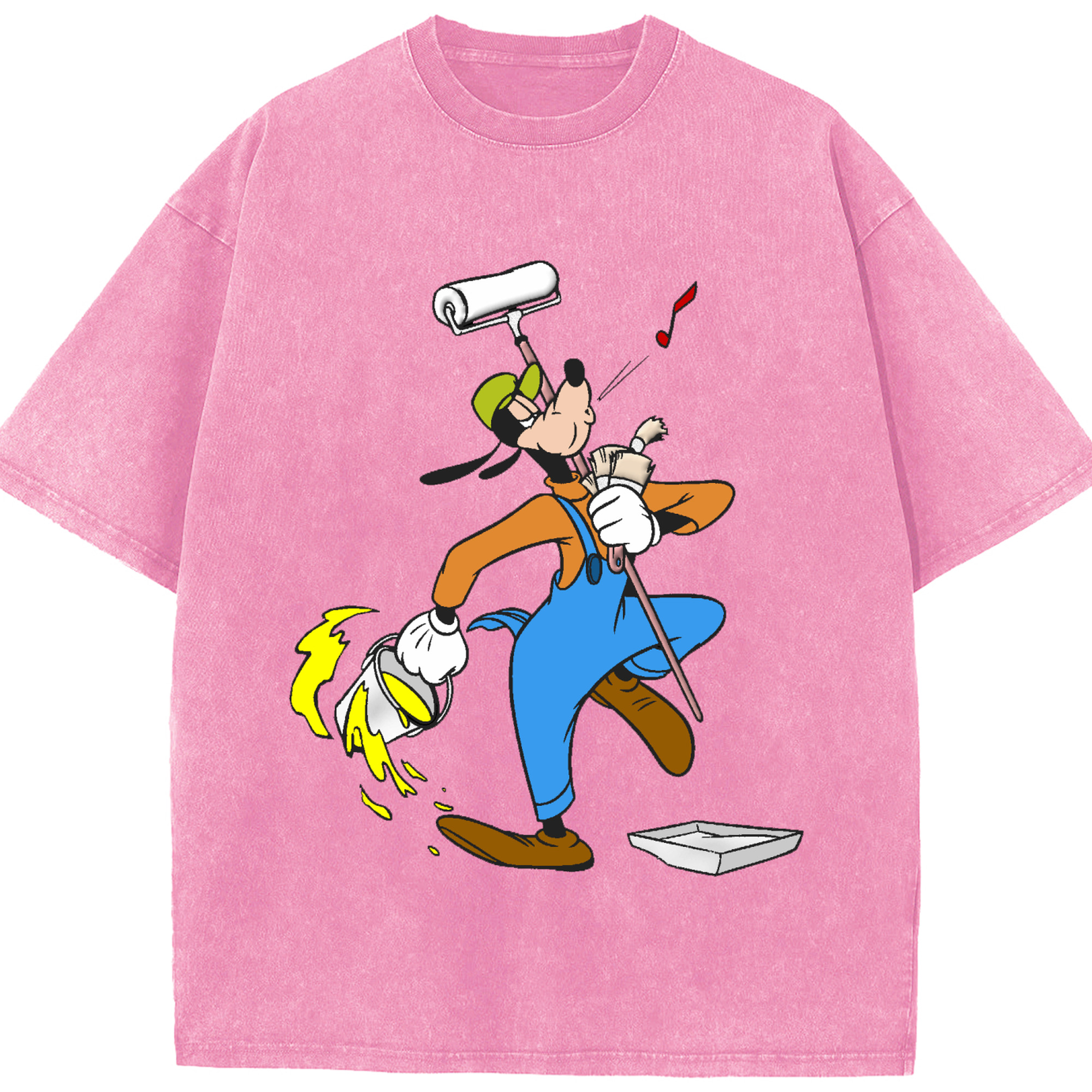 （画像用） ミッキーマウス Mickey Mouse 綿100% ヴィンテージ風 半袖Tシャツ（フロントプリント）